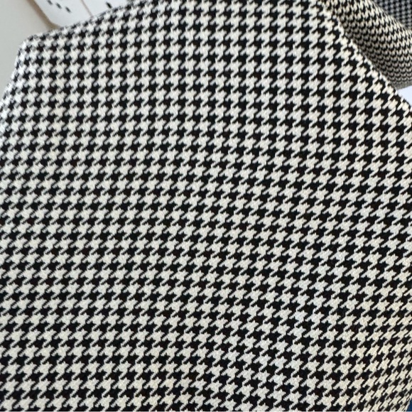 Topshop baggy houndstooth women’s “men’swear” pleated trousers SZ 8 pockets - Picture 13 of 16